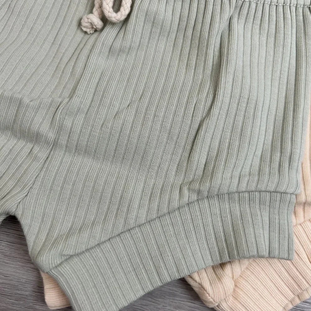 Sage Ribbed Short Set - Picture 6 of 6